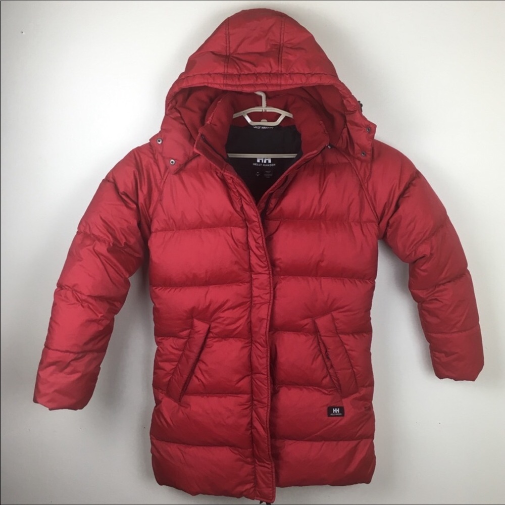 Helly Hansen Mens M Puffer Coat Hooded Goose Down